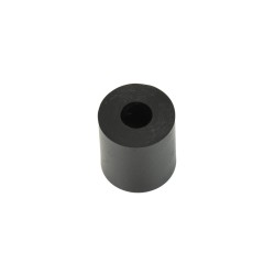 Hard Plastic Washer, Hole M8 (8mm), O/D 20mm, Height 22mm – Black