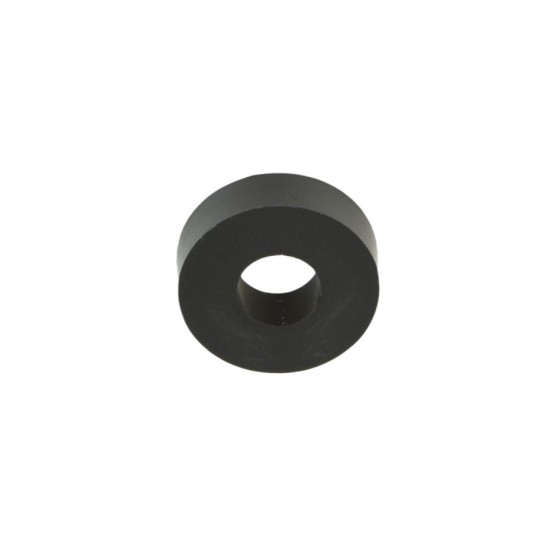 Hard Plastic Washer, Hole M8 (8mm), O/D 20mm, Height 6mm – Black