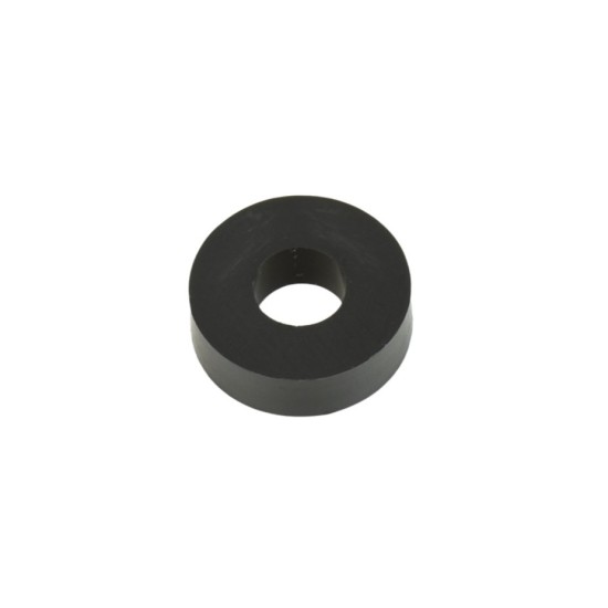 Hard Plastic Washer, Hole M8 (8mm), O/D 20mm, Height 6mm – Black