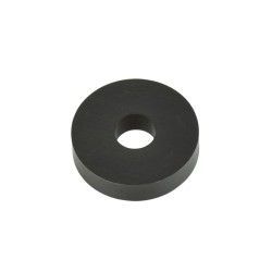 Hard Plastic Washer, Hole M8 (8mm), O/D 26mm, Height 6mm – Black