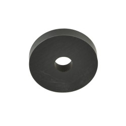 Hard Plastic Washer, Hole M8 (8mm), O/D 32mm, Height 6mm – Black