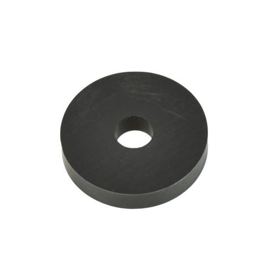 Hard Plastic Washer, Hole M8 (8mm), O/D 32mm, Height 6mm – Black