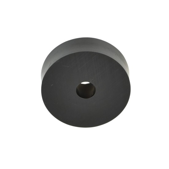 Hard Plastic Washer, Hole M8 (8mm), O/D 38mm, Height 12mm – Black
