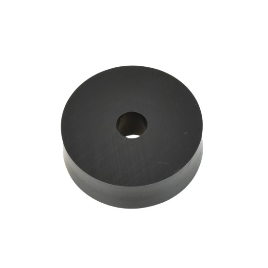 Hard Plastic Washer, Hole M8 (8mm), O/D 38mm, Height 12mm – Black