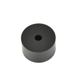 Hard Plastic Washer, Hole M8 (8mm), O/D 38mm, Height 22mm – Black