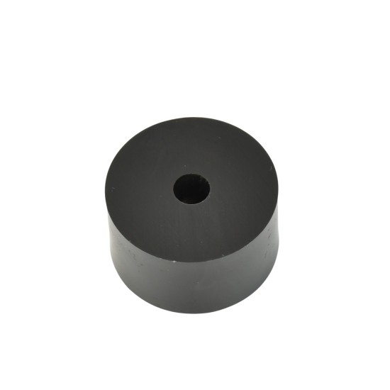 Hard Plastic Washer, Hole M8 (8mm), O/D 38mm, Height 22mm – Black