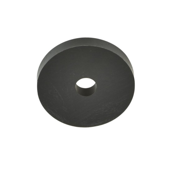 Hard Plastic Washer, Hole M8 (8mm), O/D 38mm, Height 6mm – Black