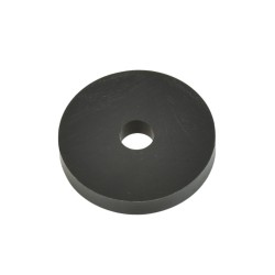 Hard Plastic Washer, Hole M8 (8mm), O/D 38mm, Height 6mm – Black