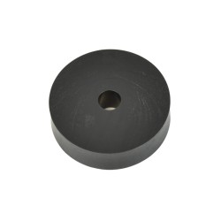 Hard Plastic Washer, Hole M8 (8mm), O/D 44mm, Height 12mm – Black