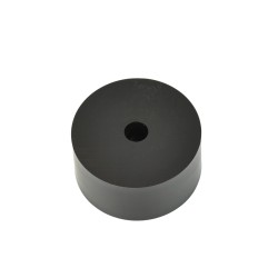Hard Plastic Washer, Hole M8 (8mm), O/D 44mm, Height 22mm – Black