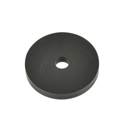 Hard Plastic Washer, Hole M8 (8mm), O/D 44mm, Height 6mm – Black