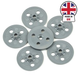 35mm Flush Fit Washers for Fixing Hard Boards for use with Drywall Screws