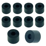 Rubber Washer, Hole M6 (6mm), O/D 16mm, Height 12mm