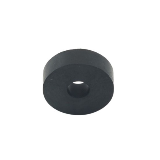 Rubber Washer, Hole M6 (6mm), O/D 20mm, Height 6mm