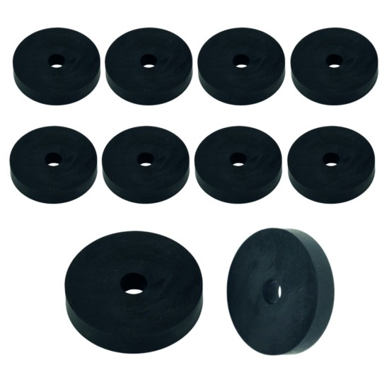 Rubber Washer, Hole M6 (6mm), O/D 32mm, Height 6mm Rubber Washer, Hole M6 (6mm), O/D 32mm, Height 6mm