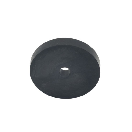 Rubber Washer, Hole M6 (6mm), O/D 38mm, Height 6mm