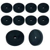 Rubber Washer, Hole M6 (6mm), O/D 38mm, Height 6mm