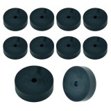 Rubber Washer, Hole M6 (6mm), O/D 44mm, Height 12mm