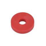 Rubber Washer, Hole M6 (6mm), O/D 20mm, Height 4mm - Red
