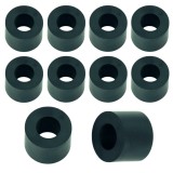 Rubber Washer, Hole M8 (8mm), O/D 16mm, Height 12mm Rubber Washer, Hole M8 (8mm), O/D 16mm, Height 12mm