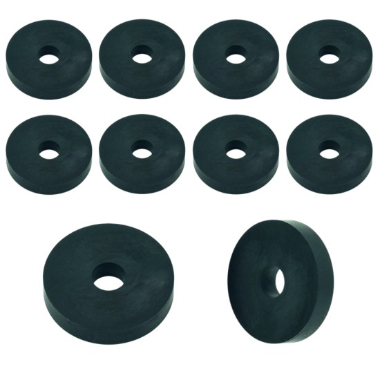 Rubber Washer, Hole M8 (8mm), O/D 32mm, Height 6mm Rubber Washer, Hole M8 (8mm), O/D 32mm, Height 6mm