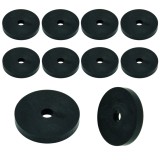 Rubber Washer, Hole M8 (8mm), O/D 44mm, Height 6mm Rubber Washer, Hole M8 (8mm), O/D 44mm, Height 6mm