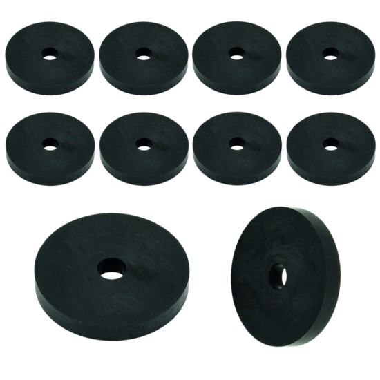 Rubber Washer, Hole M8 (8mm), O/D 44mm, Height 6mm Rubber Washer, Hole M8 (8mm), O/D 44mm, Height 6mm