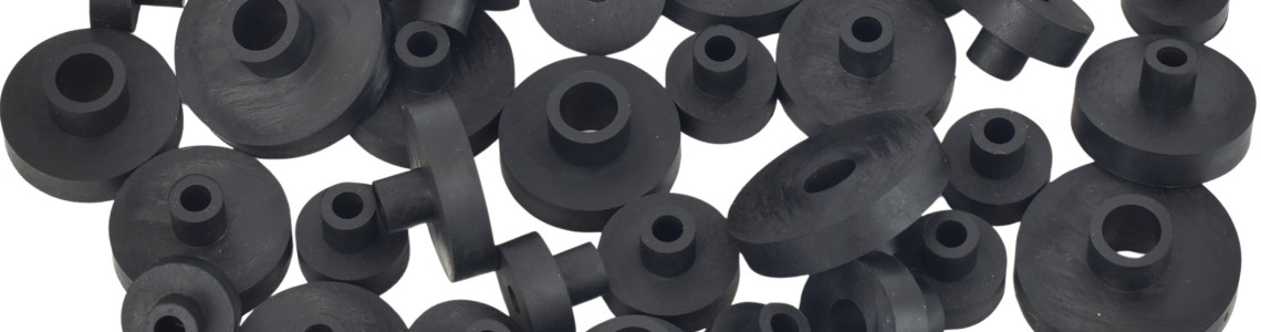 Rubber Top Hat Shoulder Washers Rubber Top Hat Shoulder Washers