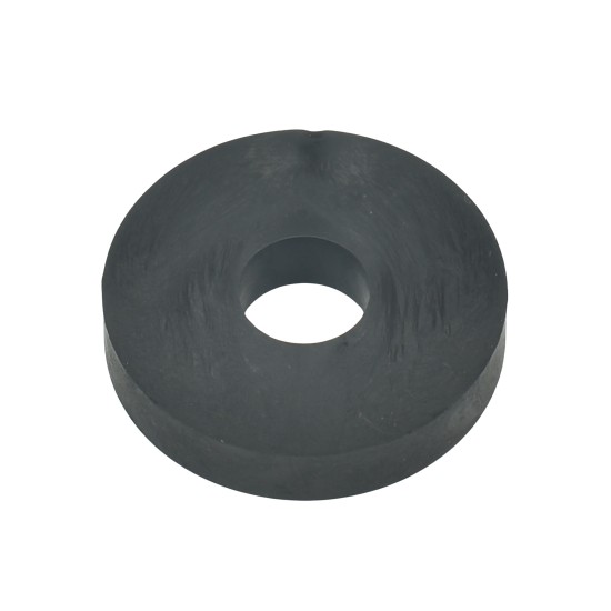 Large Rubber Washer,  Hole M16 (16.4mm), O/D 50mm, Height 10mm