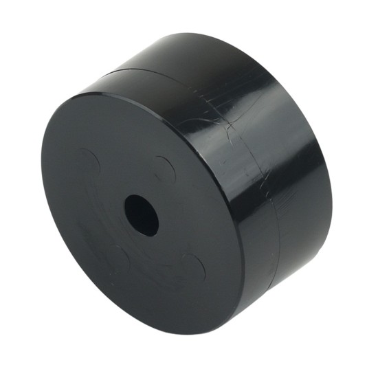 M8 (8mm), 50mm Solid Nylon Spacers, Height 25mm, black