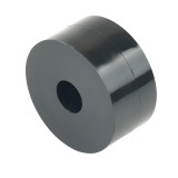 M14 (14mm), 50mm Solid Nylon Spacers, Height 25mm, black