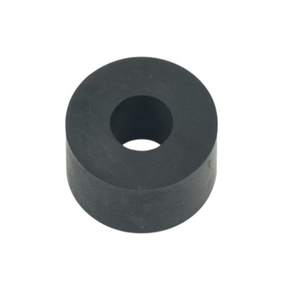 Rubber Washer, Hole M8 (8mm), O/D 20mm, Height 12mm