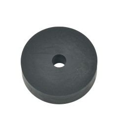 Rubber Washer, Hole M8 (8mm), O/D 44mm, Height 12mm