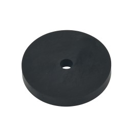 Rubber Washer, Hole M6 (6mm), O/D 44mm, Height 6mm