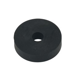 Rubber Washer, Hole M6 (6mm), O/D 26mm, Height 6mm