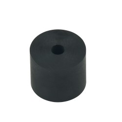 Rubber Washer, Hole M6 (6mm), O/D 26mm, Height 22mm