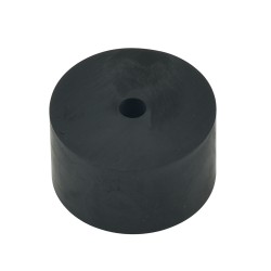 Rubber Washer, Hole M6 (6mm), O/D 38mm, Height 22mm