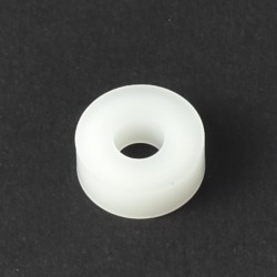 Hard Plastic Washer, Hole M6 (6mm), O/D 16mm, Height 6mm