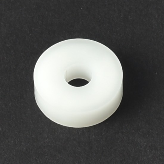 Hard Plastic Washer, Hole M6 (6mm), O/D 20mm, Height 6mm