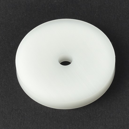 Hard Plastic Washer, Hole M6 (6mm), O/D 44mm, Height 6mm