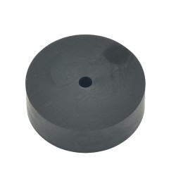 Rubber Washer, Hole M4 (4mm), O/D 38mm, Height 12mm