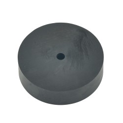 Rubber Washer, Hole M4 (4mm), O/D 44mm, Height 12mm