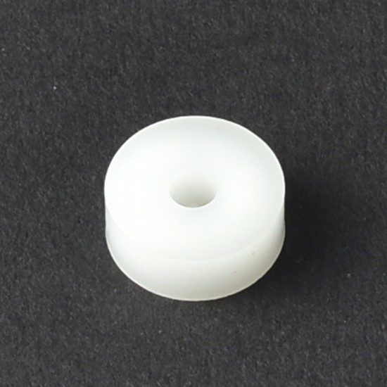 Hard Plastic Washer, Hole M4 (4mm), O/D 16mm, Height 6mm