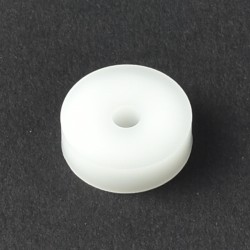 Hard Plastic Washer, Hole M4 (4mm), O/D 20mm, Height 6mm