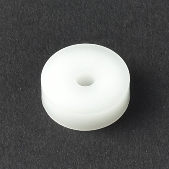 Hard Plastic Washer, Hole M4 (4mm), O/D 20mm, Height 6mm