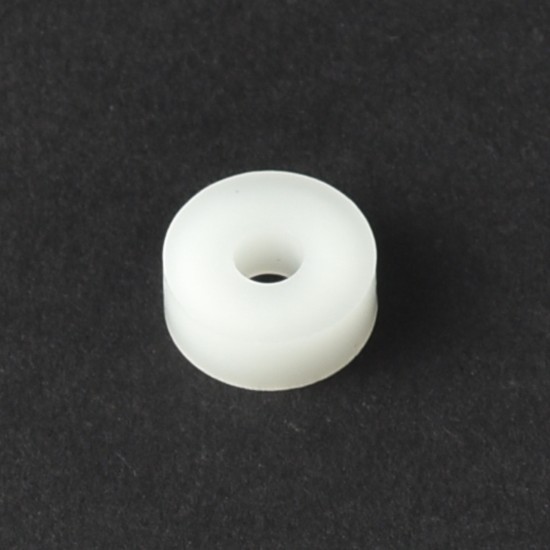 Hard Plastic Washer, Hole M5 (5mm), O/D 16mm, Height 6mm