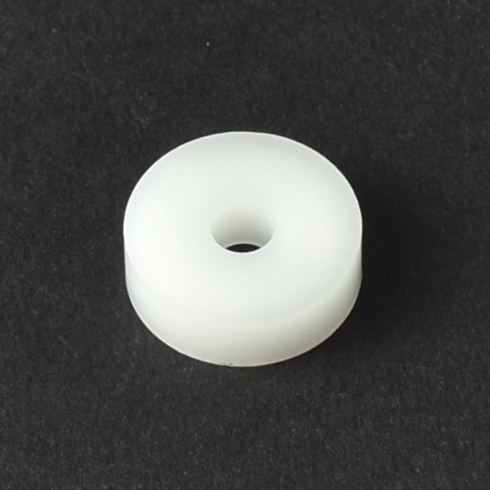 Hard Plastic Washer, Hole M5 (5mm), O/D 20mm, Height 6mm