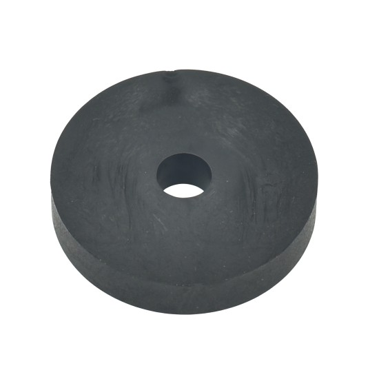 Large Rubber Washer,  Hole M10 (10mm), O/D 50mm, Height 10mm