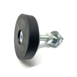 50mm Anti-vibration Rubber Machine Feet - 8mm (M8) Stud - 1PC