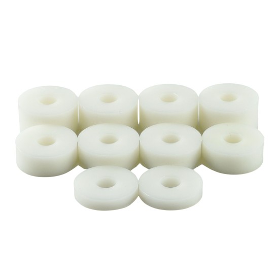 8mm (M8) Nylon Spacers - Natural (26mm diameter)